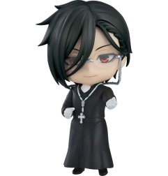 Black Butler : Boarding School Arc - Figurine Nendoroid Sebastian Michaelis: Sapphire Owl Ver. 10 cm