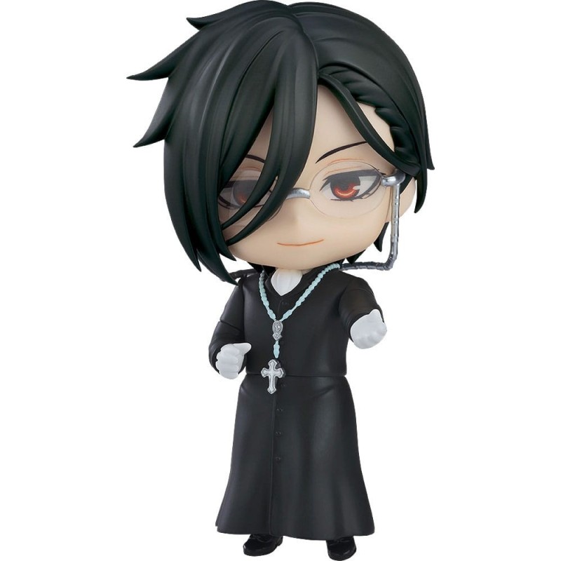 Black Butler - : Boarding School Arc Nendoroid Action Figure Sebastian Michaelis: Sapphire Owl Ver. 10 cm