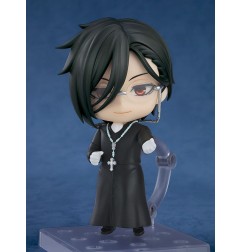 Black Butler : Boarding School Arc - Figurine Nendoroid Sebastian Michaelis: Sapphire Owl Ver. 10 cm
