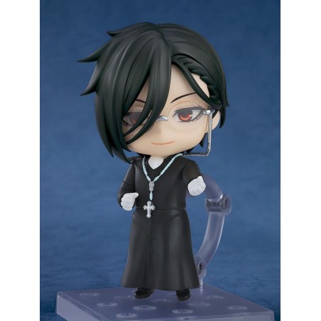 Black Butler : Boarding School Arc - Figurine Nendoroid Sebastian Michaelis: Sapphire Owl Ver. 10 cm
