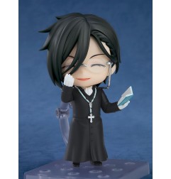 Black Butler - : Boarding School Arc Nendoroid Action Figure Sebastian Michaelis: Sapphire Owl Ver. 10 cm