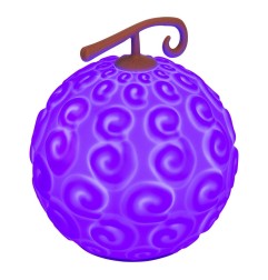 One Piece - Squishy Glo Silicon Light Gum Gum Fruit 15 cm