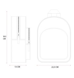 Lilo & Stitch - Backpack 3D Likewise 31 cm