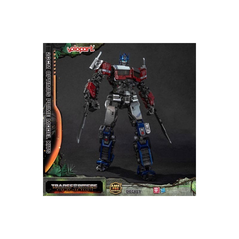 Transformers - : Rise of the Beasts AMK Pro Series Plastic Model Kit Optimus Prime (Oversea Version) 20 cm