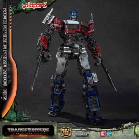 Transformers : Rise of the Beasts - Figurine Plastic Model Kit AMK Pro Series Optimus Prime (Oversea Version) 20 cm