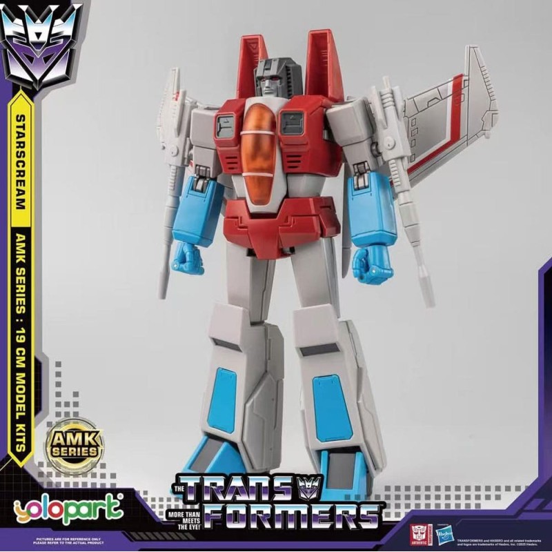 Transformers Generation One - Figurine Plastic Model Kit AMK Series Starscream 19 cm