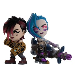 League of Legends - Arcane Vinyl Figures 2-Pack Vi & Jinx 11 cm