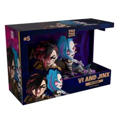 Arcane - Pack 2 figurines Vi & Jinx 11 cm