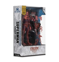 DC Multiverse McFarlane Cover Recreations - Figurine Superman (Kingdom Come) (Gold Label) 18 cm