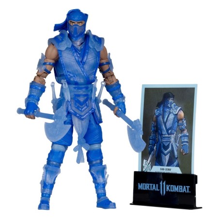 Mortal Kombat - Action Figure Glow in the Dark Edition Sub-Zero (Gold Label) 18 cm