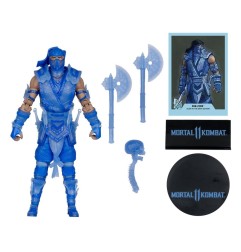Mortal Kombat - Action Figure Glow in the Dark Edition Sub-Zero (Gold Label) 18 cm