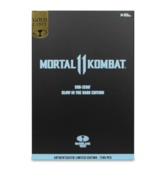 Mortal Kombat - Figurine Glow in the Dark Edition Sub-Zero (Gold Label) 18 cm
