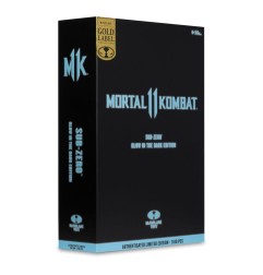 Mortal Kombat - Figurine Glow in the Dark Edition Sub-Zero (Gold Label) 18 cm
