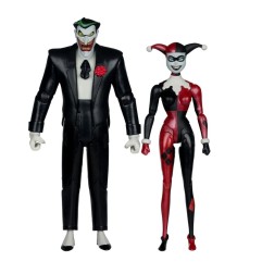 DC Comics - Batman: The Animated Series DC Direct Action Figures Harley Quinn & The Joker (Mad Love) (Gold Label) 18 cm