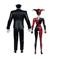 DC Comics - Batman: The Animated Series DC Direct Action Figures Harley Quinn & The Joker (Mad Love) (Gold Label) 18 cm