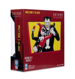 Batman: The Animated Series DC Direct - Figurines Harley Quinn & The Joker (Mad Love) (Gold Label) 18 cm