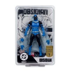 DC Comics - DC Direct Action Figure Obsidian (Infinity Inc N°16) (Chase) (Gold Label) 18 cm