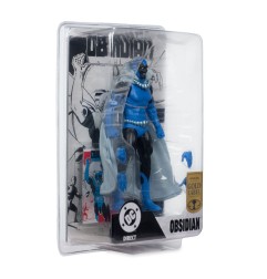 DC Direct - Figurine Obsidian (Infinity Inc N°16) (Chase) (Gold Label) 18 cm