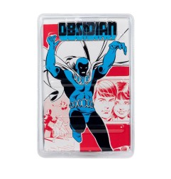 DC Direct - Figurine Obsidian (Infinity Inc N°16) (Chase) (Gold Label) 18 cm