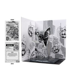 Marvel - Collection PVC Statue 1/10 Spider-Man (Spider-Man N°6)(Line Art)(Gold Label) 10 cm