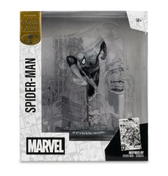 Marvel Collection - Statuette 1/10 Spider-Man (Spider-Man N°6) (Line Art)(Gold Label) 10 cm