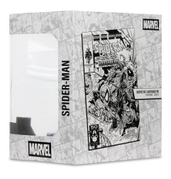 Marvel - Collection PVC Statue 1/10 Spider-Man (Spider-Man N°6)(Line Art)(Gold Label) 10 cm