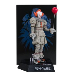 Ça : Bienvenue à Derry - Statuette Movie Maniacs Pennywise (Gold Label) 16 cm