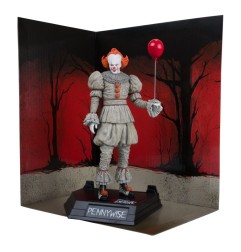 Ça : Bienvenue à Derry - Statuette Movie Maniacs Pennywise (Gold Label) 16 cm