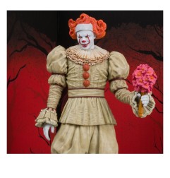 Ça : Bienvenue à Derry - Statuette Movie Maniacs Pennywise (Flashback) (Gold Label) 16 cm