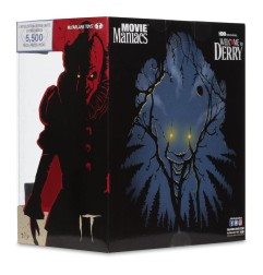 Ça : Bienvenue à Derry - Statuette Movie Maniacs Pennywise (Gold Label) 16 cm