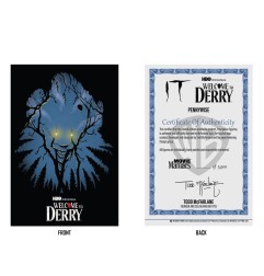 Ça : Bienvenue à Derry - Statuette Movie Maniacs Pennywise (Gold Label) 16 cm