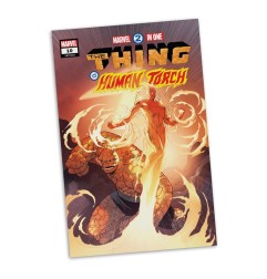 Marvel Collection - Statuette 1/6 Human Torch ( 2 in 1 N°10) 29 cm