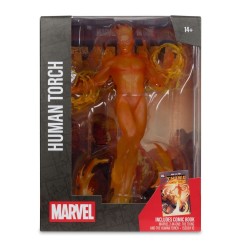 Marvel - Collection PVC Statue 1/6 Human Torch ( 2 in 1 N°10) 29 cm