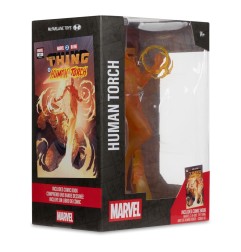 Marvel Collection - Statuette 1/6 Human Torch ( 2 in 1 N°10) 29 cm