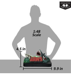 Les Dents de la mer - Statuette 1/48 Jaws (50th Anniversary) 25 cm