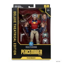 DC Comics - Peacemaker DC Mulitverse DC Theatrical Deluxe Edition Action Figure Peacemaker 19 cm
