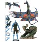 Avatar : La Voie de l'eau - Figurine Recom Quaritch & RDA Banshee (Gold Label)