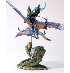 Avatar : La Voie de l'eau - Figurine Recom Quaritch & RDA Banshee (Gold Label)