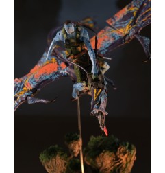 Avatar : La Voie de l'eau - Figurine Recom Quaritch & RDA Banshee (Gold Label)