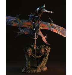 Avatar - : The Way of Water Action Figure Recom Quaritch & RDA Banshee (Gold Label)