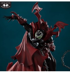 Spawn - Statue 1/10  Inspired by the Art of Greg Capullo (Black White & Red All Over) 21 cm