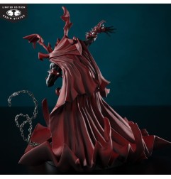 Spawn - Statue 1/10  Inspired by the Art of Greg Capullo (Black White & Red All Over) 21 cm