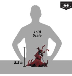 Spawn - Statuette 1/10 Spawn Inspired by the Art of Greg Capullo (Black White & Red All Over) 21 cm