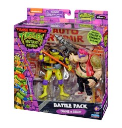 Teenage Mutant Ninja Turtles - Action Figures Donatello vs. Bebop 11 cm