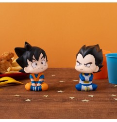 Dragon Ball Daima - Statuette Look Up Son Goku & Vegeta Mini 11 cm (avec bonus)