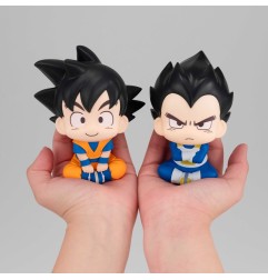 Dragon Ball Daima - Statuette Look Up Son Goku & Vegeta Mini 11 cm (avec bonus)