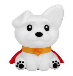 DC Comics - Squishy Glo Silicon Light Superman Krypto 17 cm