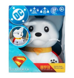 DC Comics - Lampe Squishy Glo Superman Krypto 17 cm