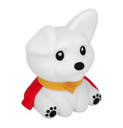 DC Comics - Lampe Squishy Glo Superman Krypto 17 cm
