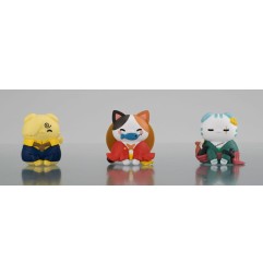 One Piece - Mega Cat Project Trading Figure 3-Pack Nyan Piece Nyan! Happy Trio 2024 Limited Ver. 3 cm